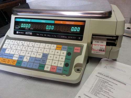 Bargain !!! Astra programing and printing scale